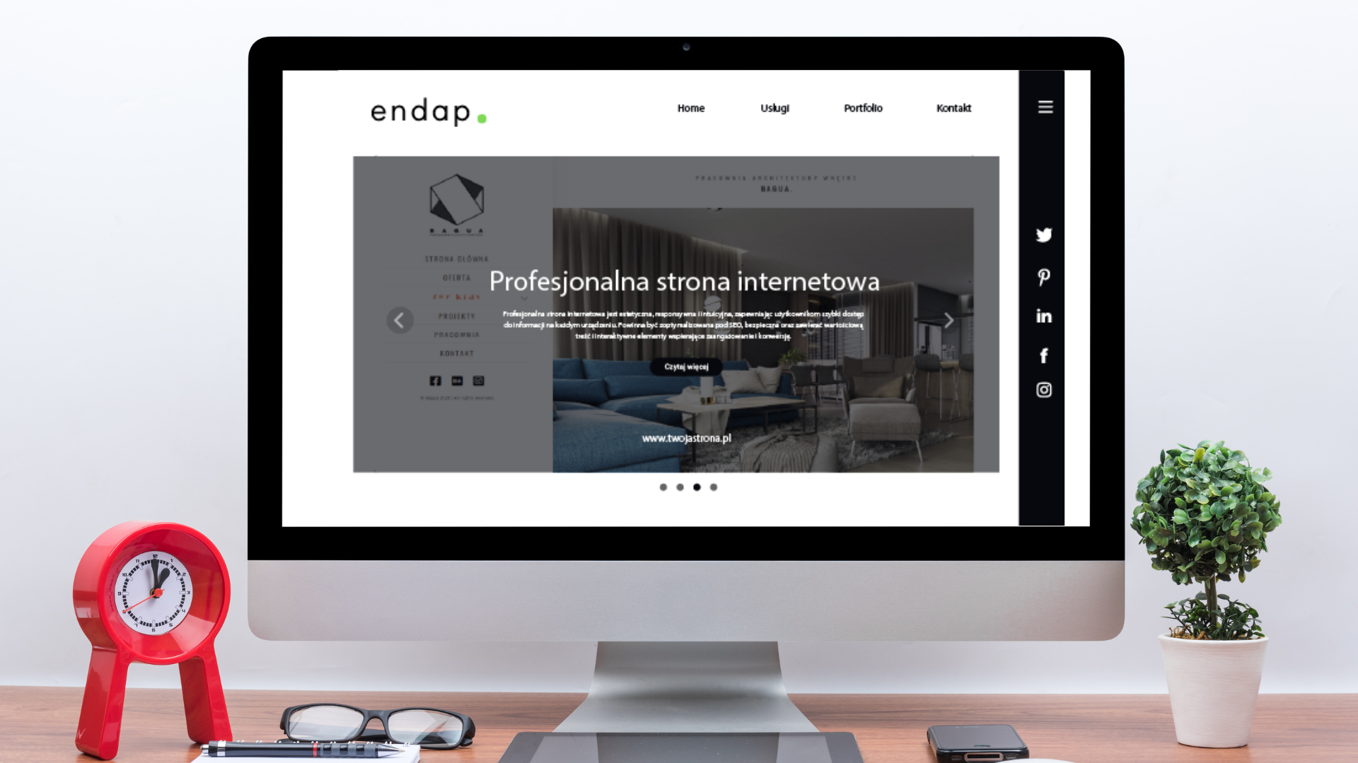 Strona internetowa Premium